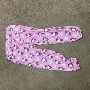 Pink Hello Kitty Pajama Bottoms
